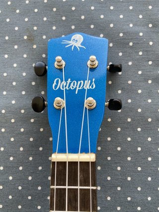 Ukelele Octopus Azul