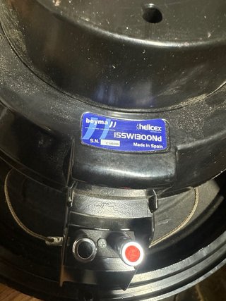 Beyma 15 subwoofer ISSW300ND