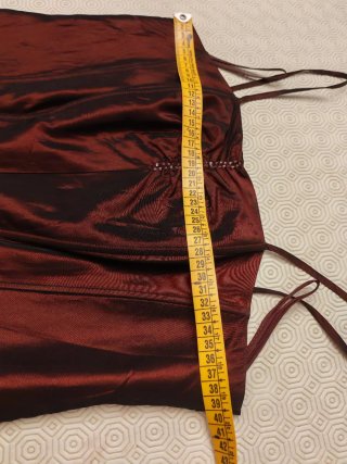 Corsetto vintage rosso e nero