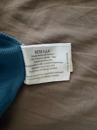Polo Fred Perry Uomo Made in Italy Vintage Biella