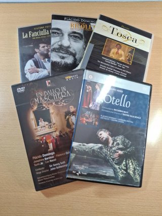 5 DVDs de Ópera: Verdi y Puccini