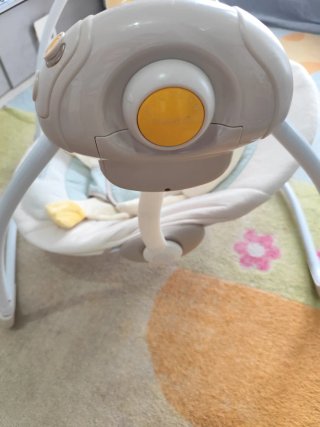 Columpio bebé peluche patito