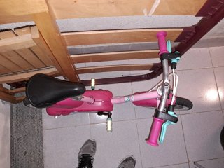 Bicicleta infantil rosa Btwin