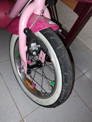 Bicicleta infantil rosa Btwin