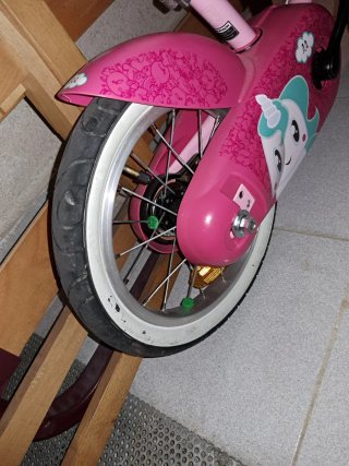 Bicicleta infantil rosa Btwin