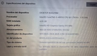 Portátil HP 15 Notebook Negro