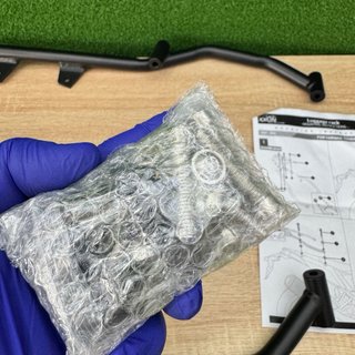 Portaequipajes Trasero Acero Moto