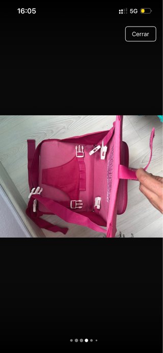 Trona de viaje OshKosh Rosa