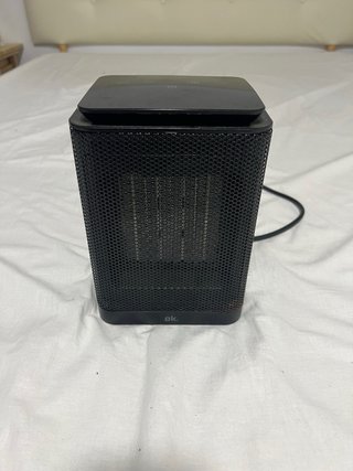 Calefactor eléctrico ok. negro