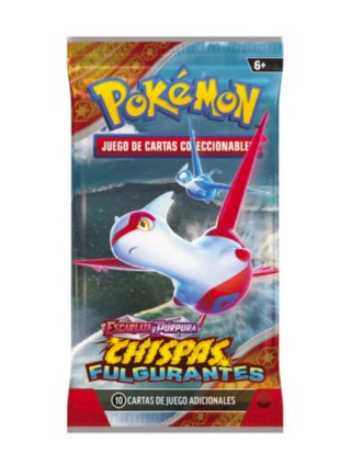 Sobres de cartas Pokémon Chispas Fulgurantes