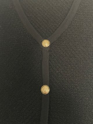 Vestido Negro Massimo Dutti Talla M