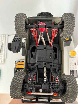 Coche RC Land Rover Grawler Amarillo