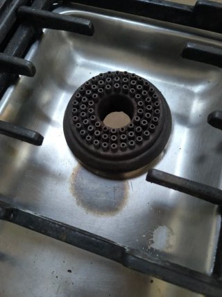 Cocina Industrial Gas 4 Fuegos + Plancha