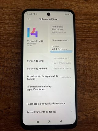 Xiaomi Redmi Note 10 Azul Marino