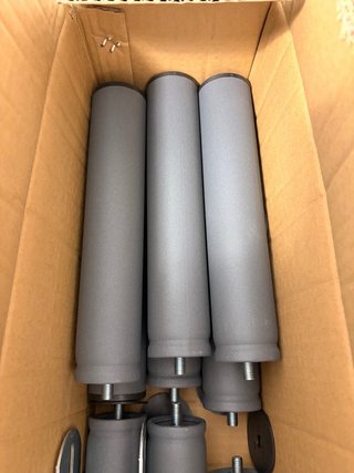 12 Patas de Somier 25cm