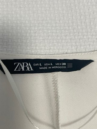 Blusa Zara cruzada Talla L