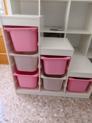 Mueble Escalera Trofast Ikea Blanco