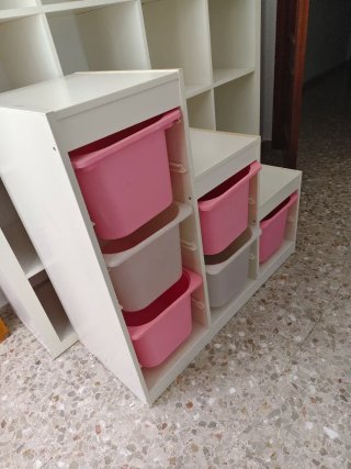 Mueble Escalera Trofast Ikea Blanco