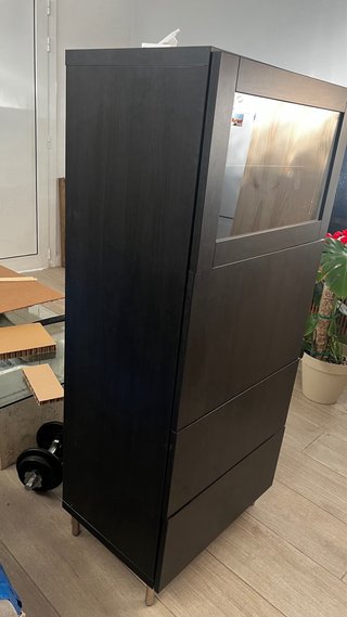 Mueble Besta Ikea Negro