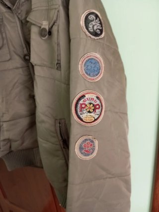 Chaqueta Cadora Vintage Talla XL Verde Oliva