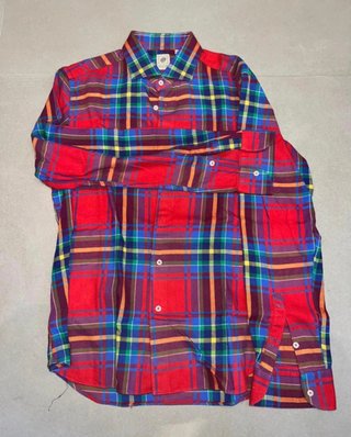Camicia Uomo Cristiani Tartan Plaid Flanella