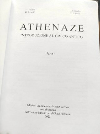 Athenaze introduzione al greco antico