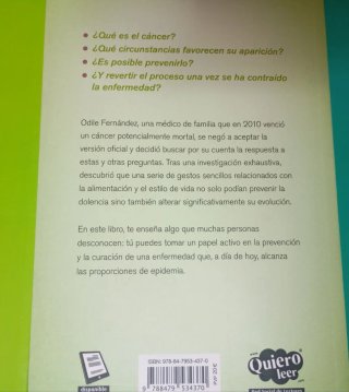 2 Libros Anticáncer - Dra. Odile Fernández -