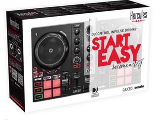 Mesa de mezclas Hercules DJControl Impulse 200