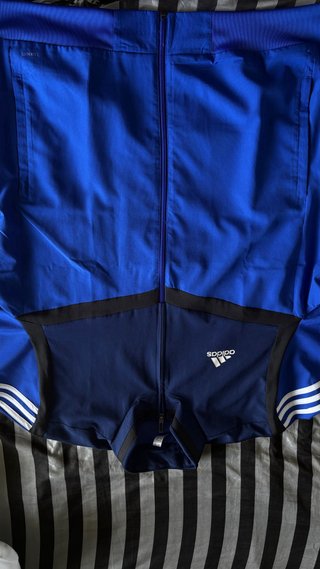 Cortavientos Adidas Original Azul y Negro