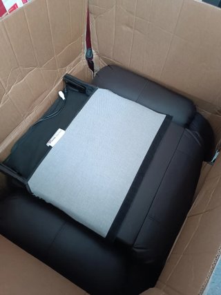 Sillón relax masaje piel sintética