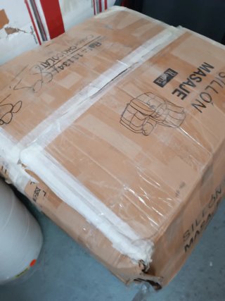 Sillón relax masaje piel sintética