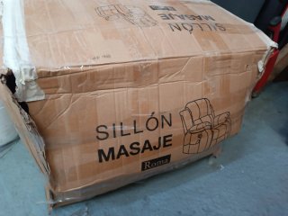 Sillón relax masaje piel sintética