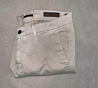 Pantaloni Chino Uomo Laboratori Italiani Beige