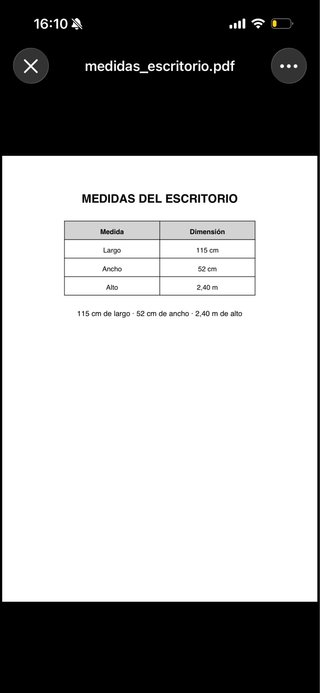 Escritorio y silla de oficina