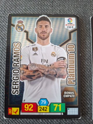 Lote 6 cromos Adrenalyn Messi Ramos Benzema
