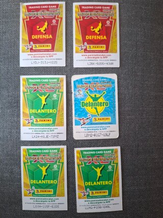 Lote 6 cromos Adrenalyn Messi Ramos Benzema