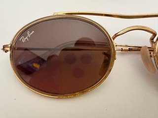 Gafas Ray-Ban Doble Puente Doradas (Estuche)