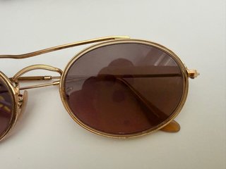 Gafas Ray-Ban Doble Puente Doradas (Estuche)