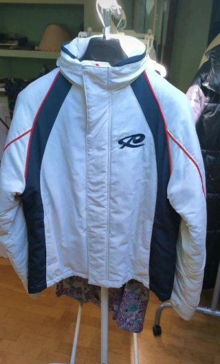 Anorak blanco talla L