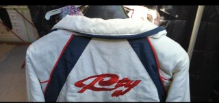 Anorak blanco talla L