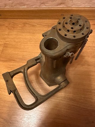 Difusor náutico bronce antiguo