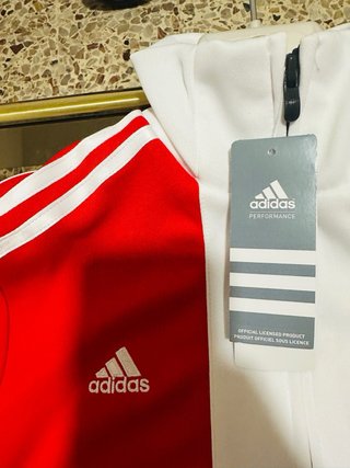 Giacca Adidas Rossa e Bianca