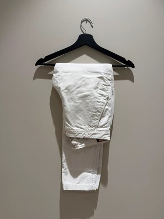 Pantaloni Chino Uomo Michael Coal Bianchi Slim