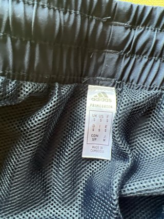 Pantalón corto deportivo Adidas azul