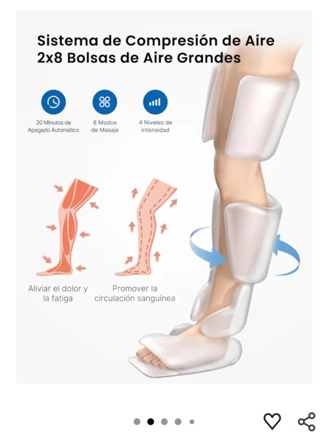 RENPHO Masajeador de Piernas, Compresion aire