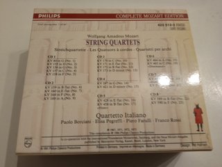 Mozart - String Quartets Philips