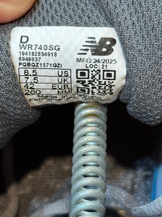 New Balance 740 Zapatillas Gris
