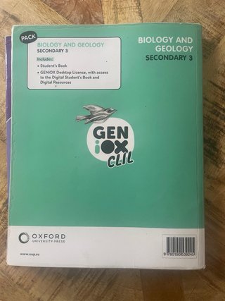Biology & Geology 3º ESO. Student's book. GENiOX