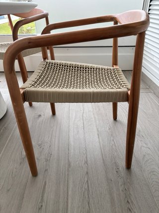 Juego de 4 Sillas de jardín