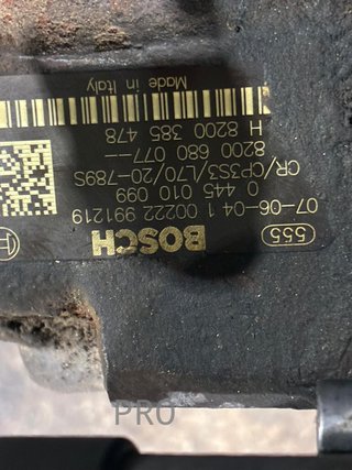 8200680077 Bomba inyectora Nissan PRIMASTAR 2.0dci 115cv M9R